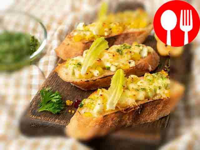 Багет с овощами