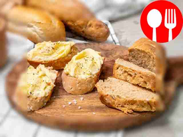 Baguette with oatmeal