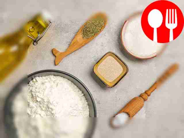 Приготовьте ингредиенты для багета с...