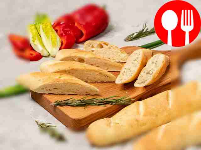 Baguette with rosemary