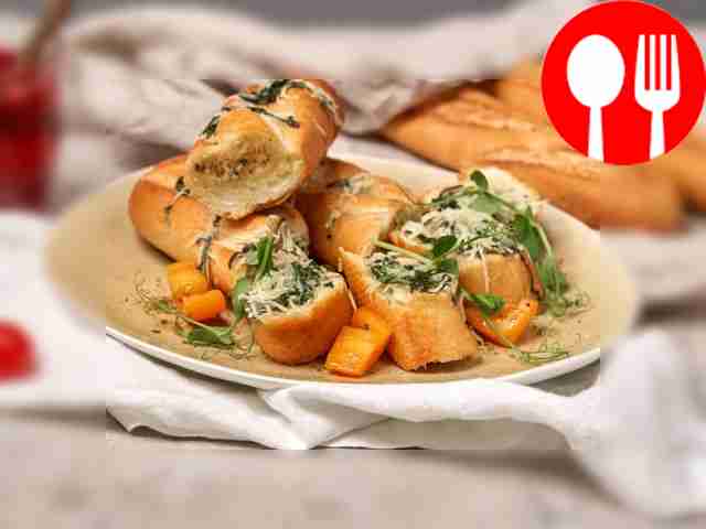 Багет с твердым сыром