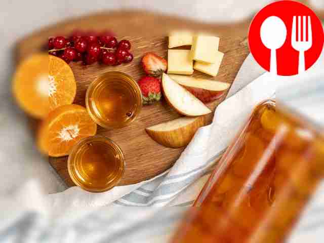 Before starting cooking, peel the tangerines,...