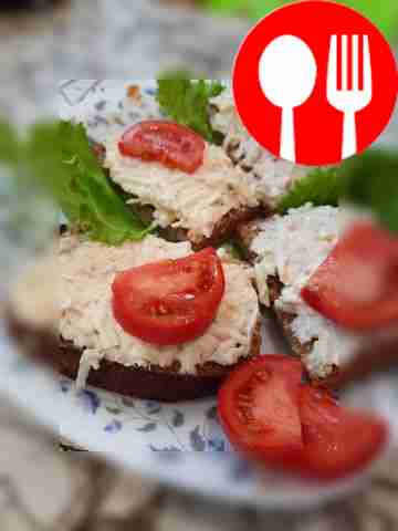 Cheese snack in 5 minutes