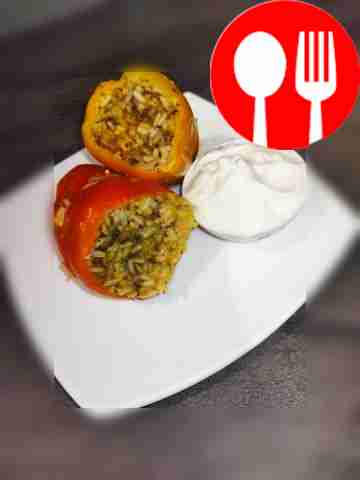 Перцы в мультиварке в сметанно-томатном соусе