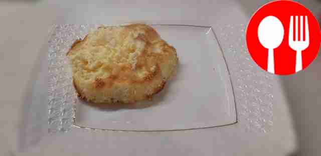 Omelette with milk in the oven