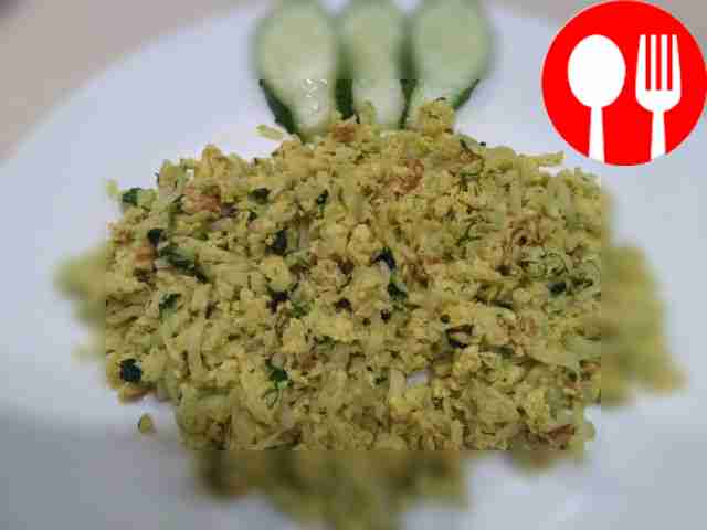 Air scramble with zucchini