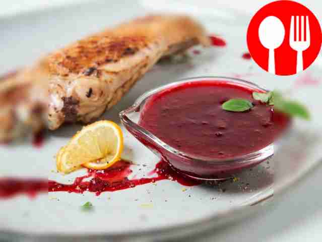 Пряный клюквенный соус