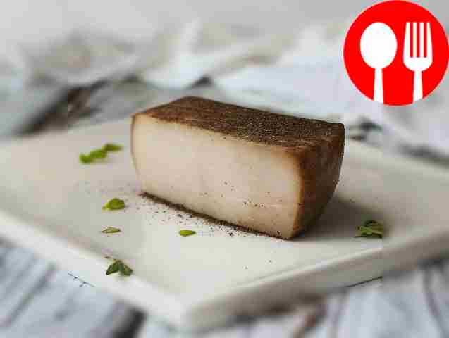Ароматное сало с чесноком Flavored lard with garlic