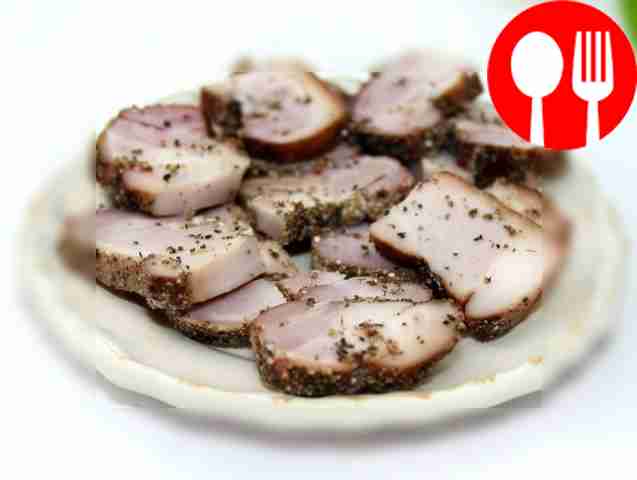 Необычное сало с майонезом