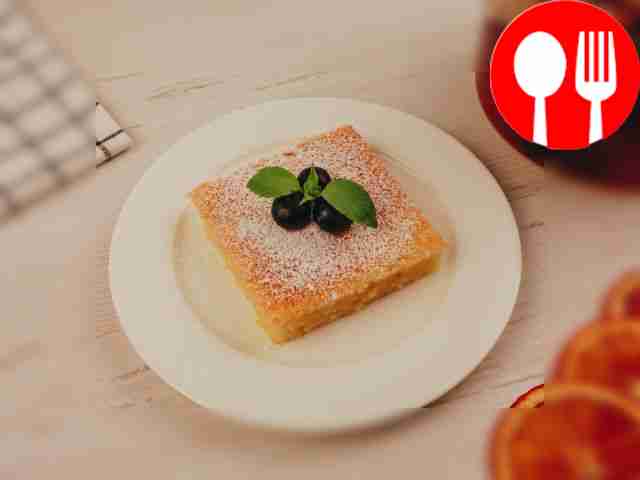 Orange sponge cake