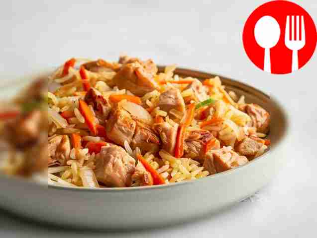 Special pilaf with turkey
