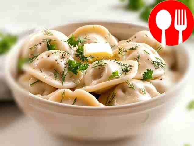 Homemade dumplings in a slow cooker