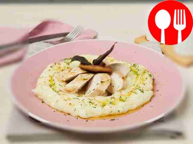 Mashed potatoes with butter