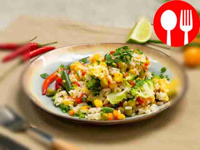 Thai rice with vegetables