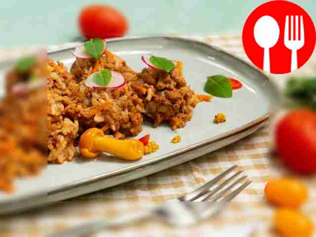 Рис по-флотски с фаршем