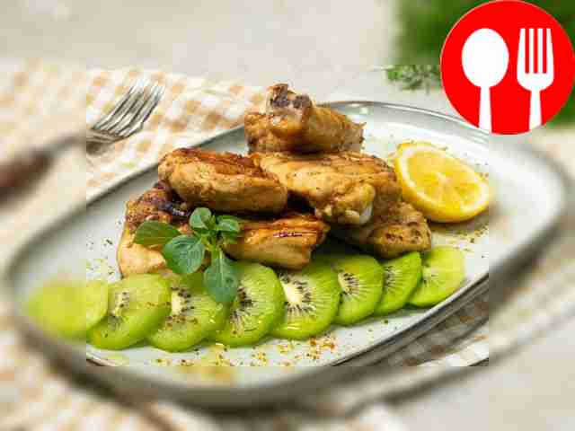 Marinade for chicken with kiwi