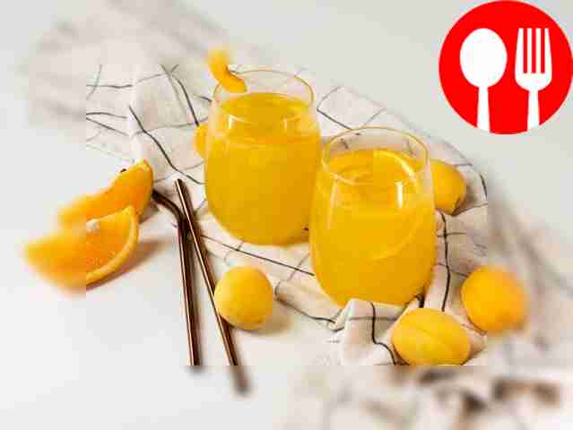 Компот из абрикосов и апельсинов на зиму «Фанта»