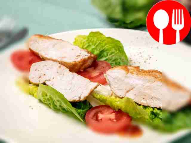 Стейк из индейки в духовке