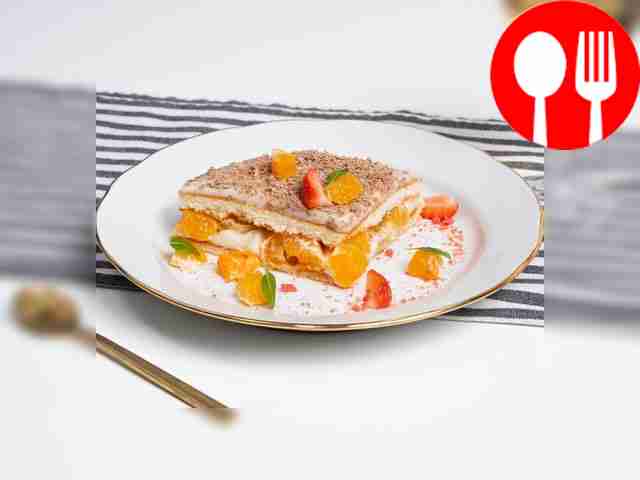 Мандариновый торт на Новый год