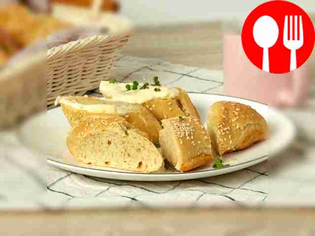 Багет с мягким творогом
