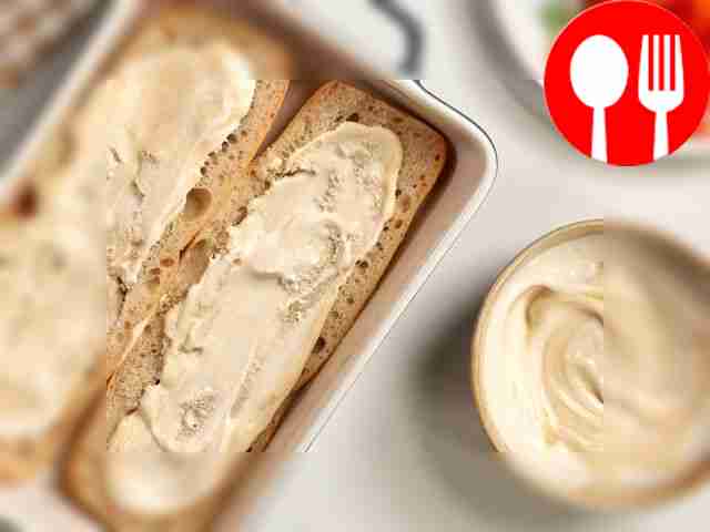 Brush the baguette with sauce. Cut the...