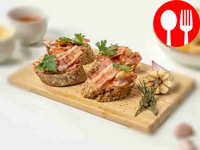 Baguette with Dijon mustard