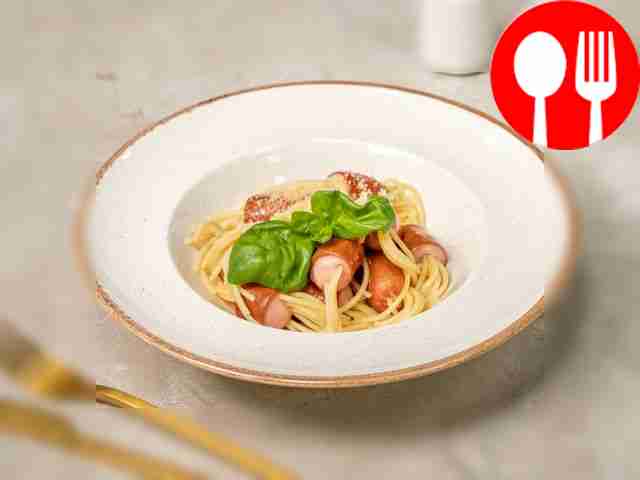 Ежики с сосисками