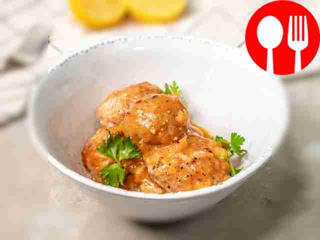 Hedgehogs with steamed rice