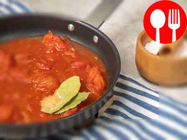 Prepare the sauce. Finely chop the onion and...