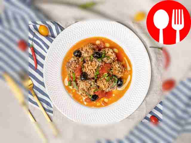 Serve the hedgehogs with olives, garnishing...