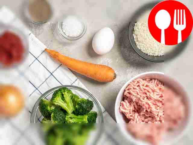 Rinse the rice well and boil until half...