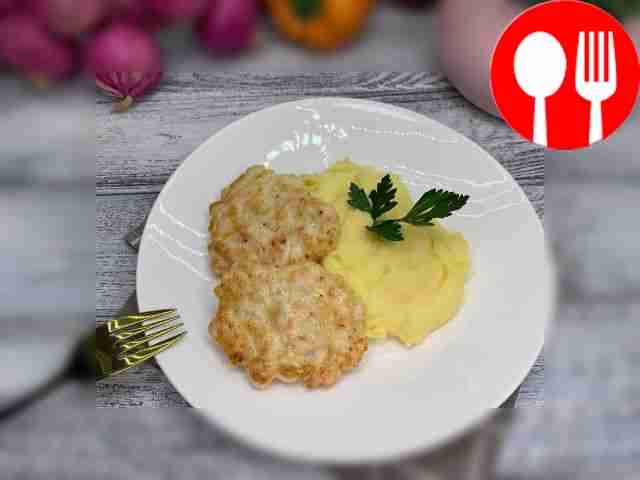 Рубленые котлеты из куриного филе