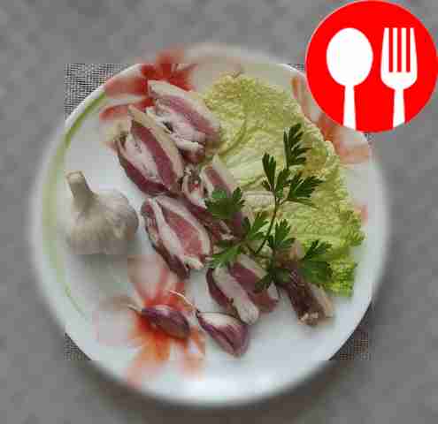 Классическое соленое сало Classic salted lard