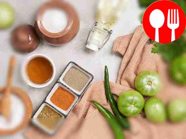 Wash the peppers and tomatoes. Remove the...