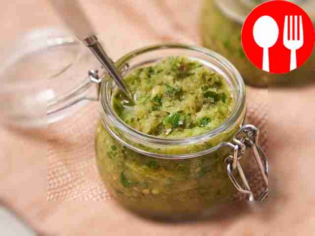 Transfer the adjika into jars. Place the...