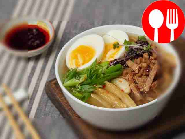 Ramen with pork