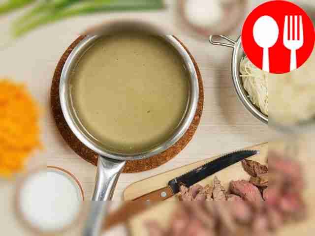 Prepare the broth. Heat the chicken broth, add...