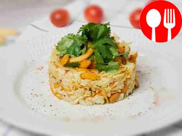 Рис с капустой