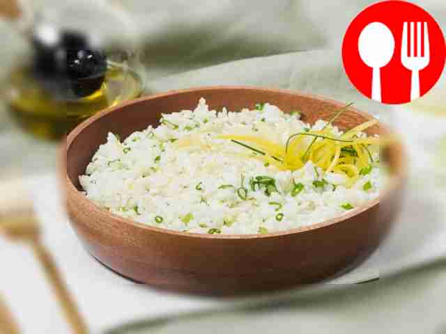 Rice with lemon