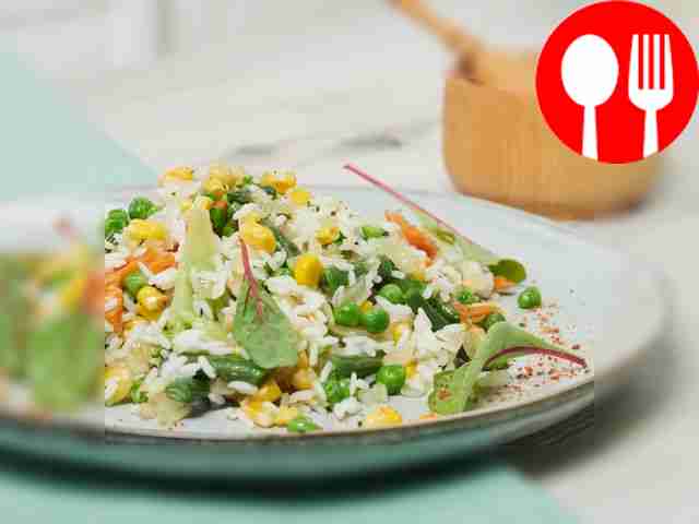 Rice with Mexican mixture