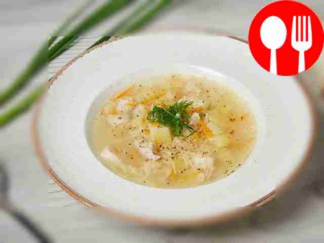 Суп из индейки с вермишелью