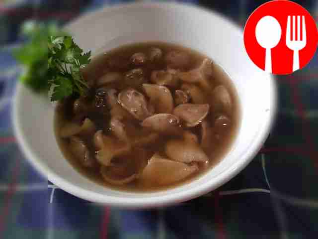 Three ingredient mushroom soup