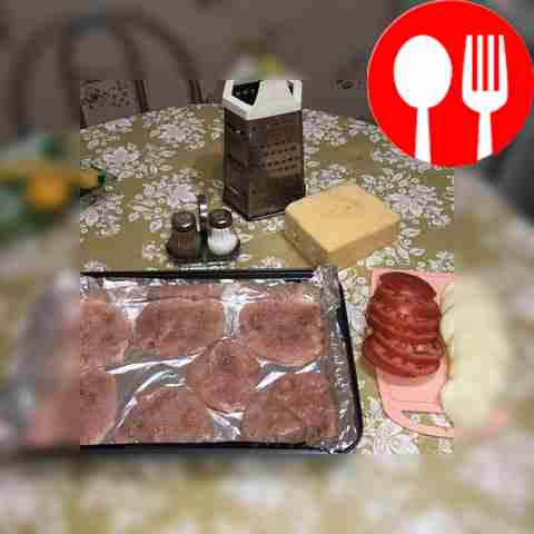 Lay out all the ingredients in front of you....