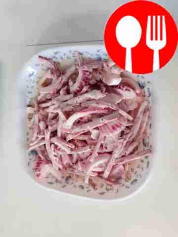 Салат с колбасой Salad with sausage