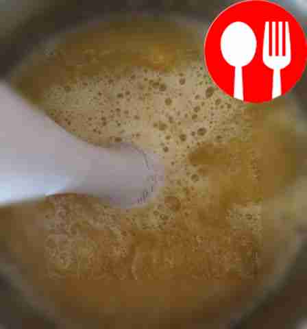 Grind the finished pumpkin in a blender.