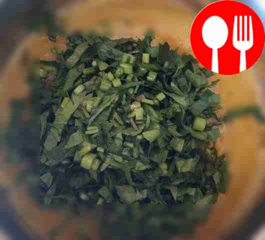 Mix pumpkin and celery well.