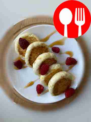 Необычные сырники с рисовой мукой