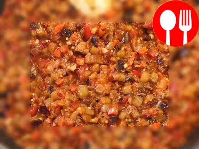 After 5 minutes of frying, pour in a little...