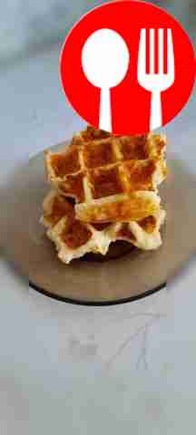Простые творожные вафли Simple cottage cheese waffles