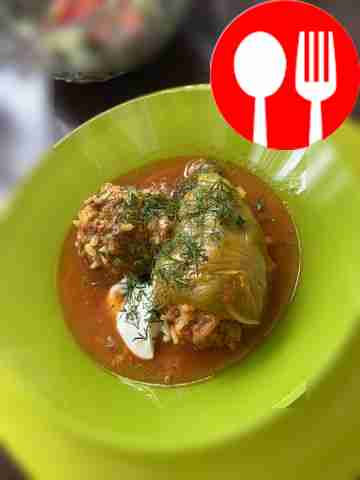 Stuffed peppers according to a proven recipe